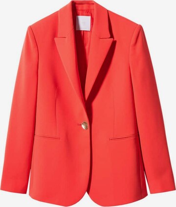 Blazer 'Iguana' MANGO en rouge : devant