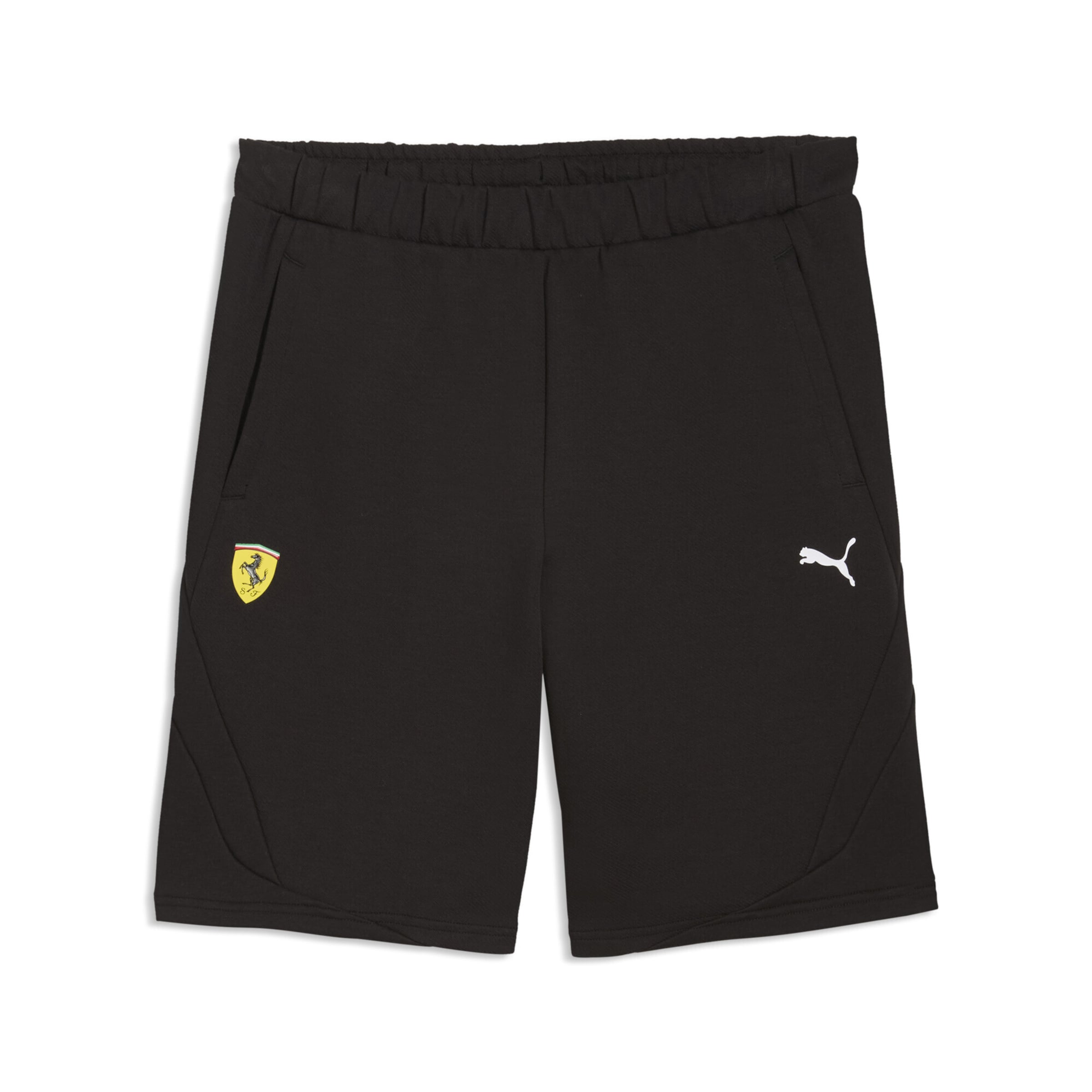 Regular Pantalon de sport 'Scuderia Ferrari PM1' PUMA en noir : devant