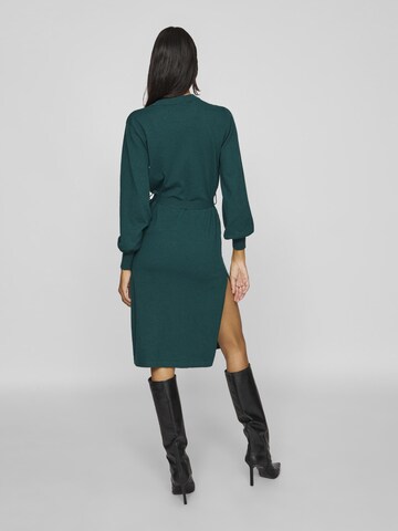 Robes en maille VILA en vert