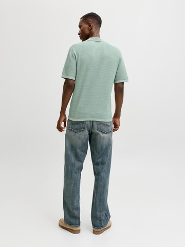 JACK & JONES Pullover 'JJEGeorge' in Grün