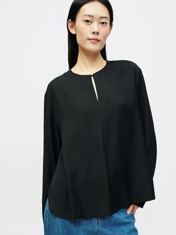 Chemisier TOMMY HILFIGER en noir