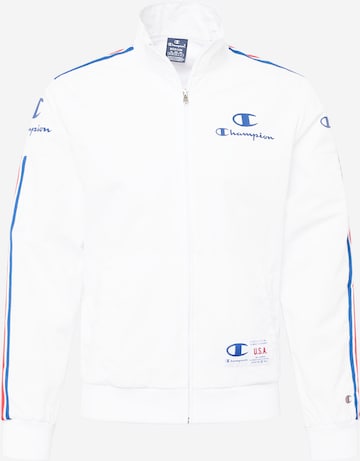 Veste mi-saison Champion Authentic Athletic Apparel en blanc : devant