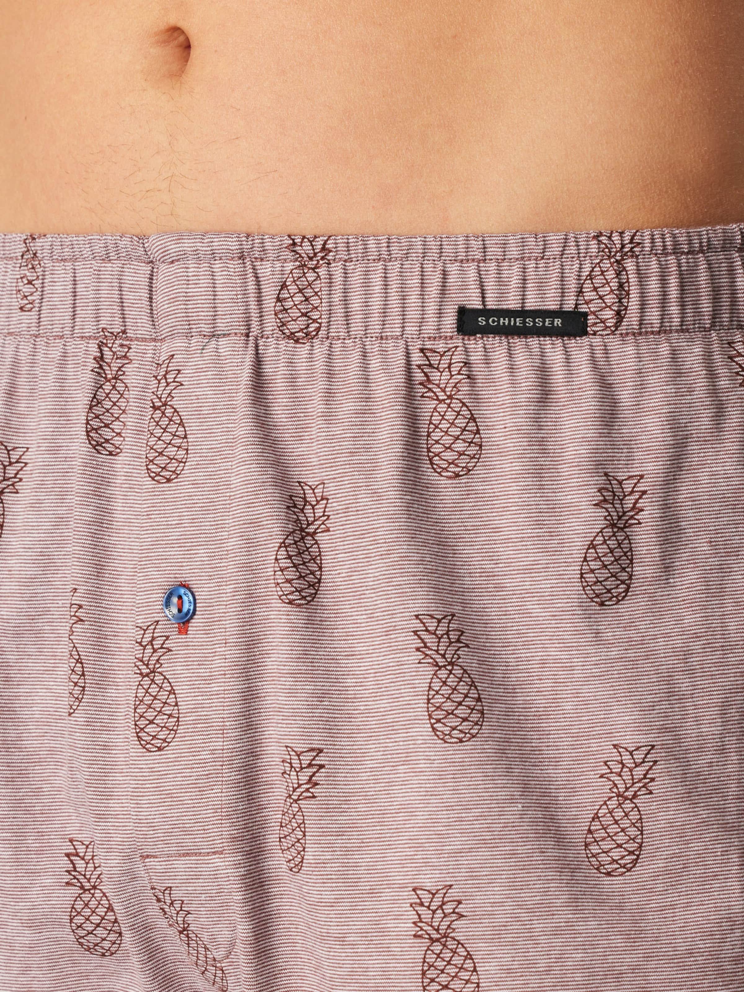 SCHIESSER Boxershorts ' Basic ' in Blauw