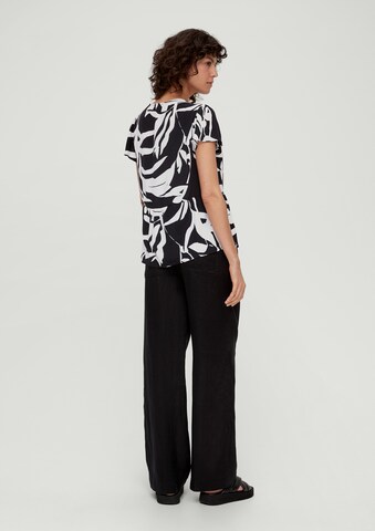 s.Oliver Blouse in Zwart