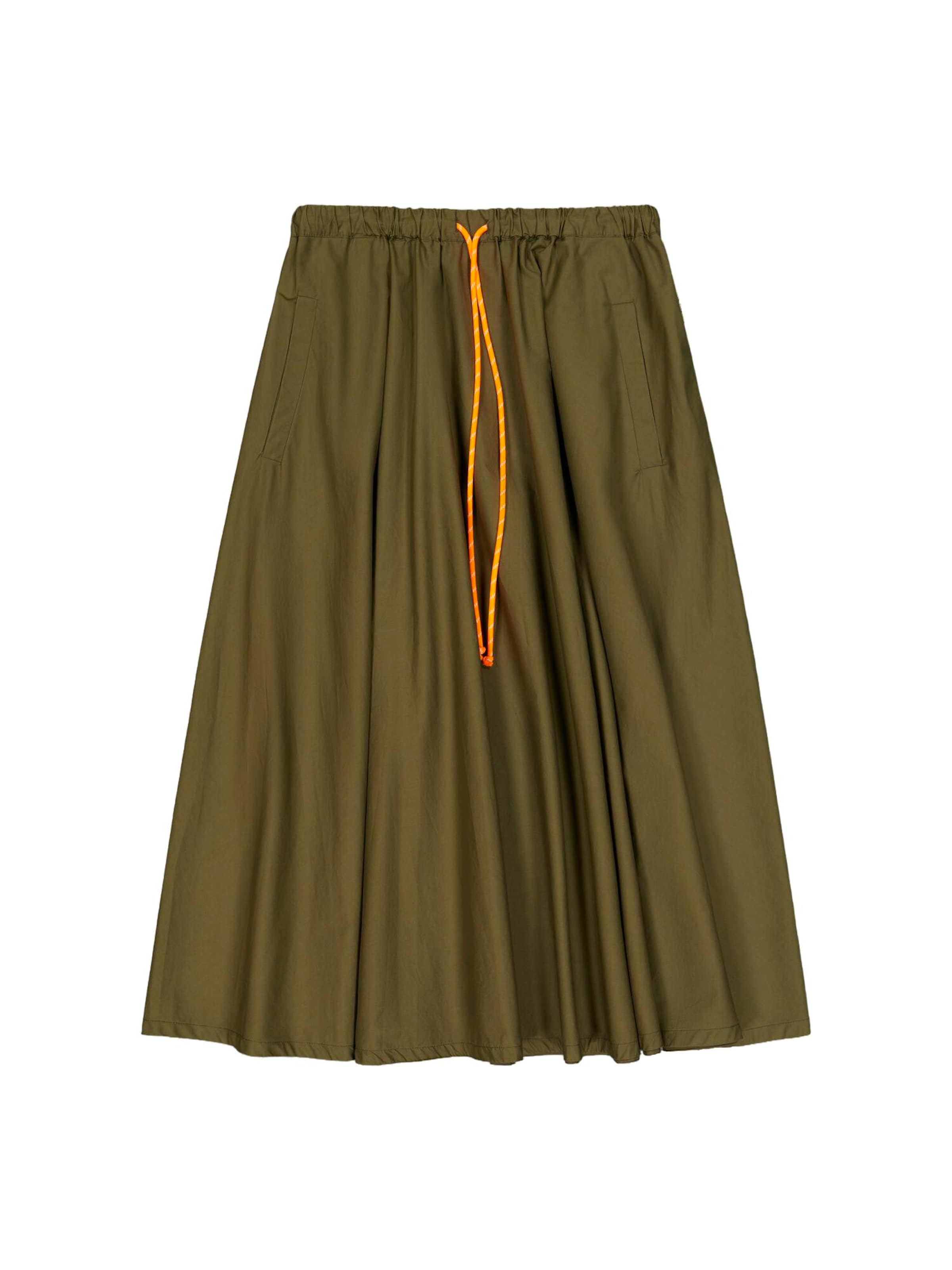 Jupe 'OLENA' Le Temps Des Cerises en vert : devant