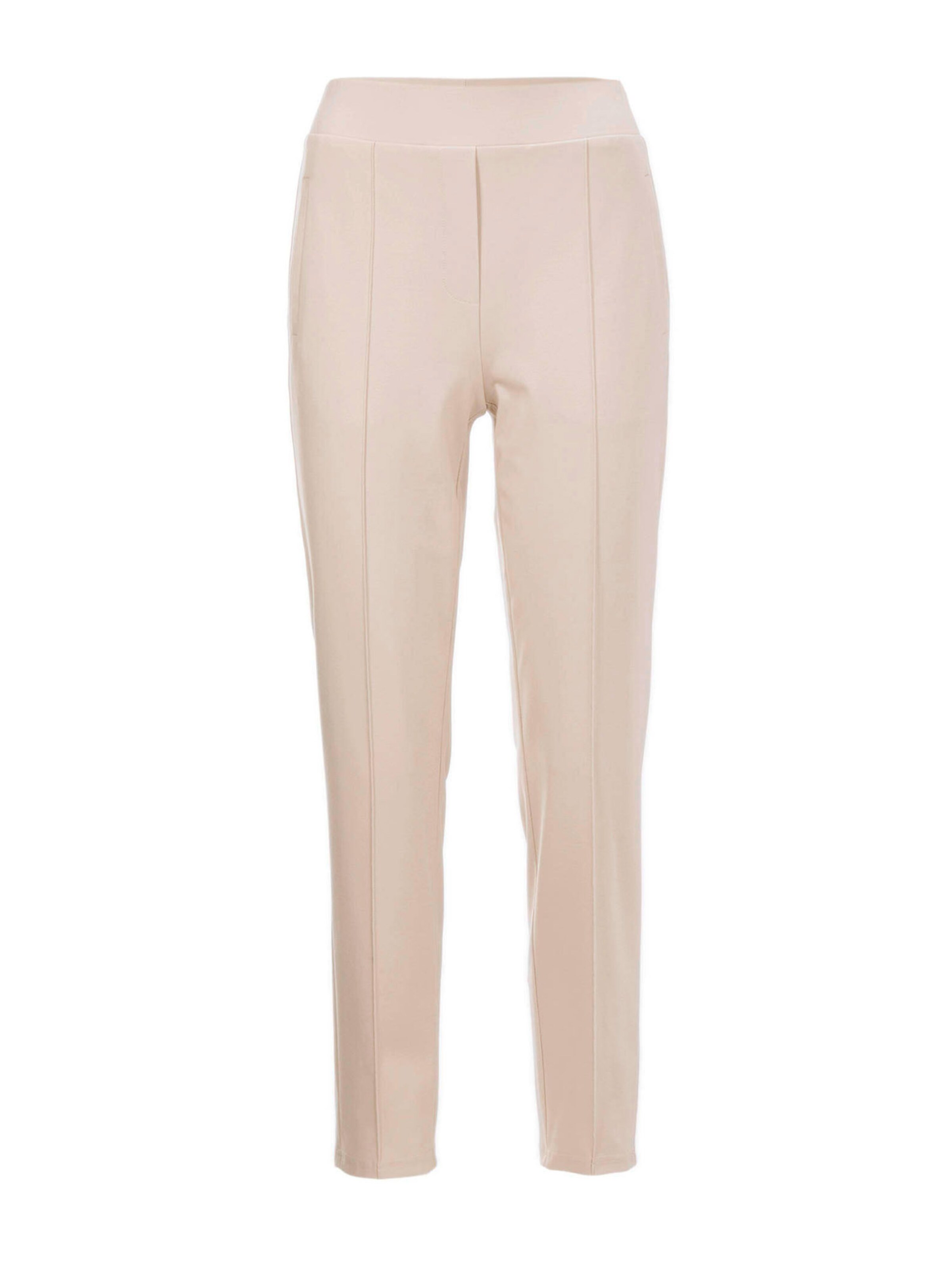 Effilé Pantalon 'Sara' Goldner en beige : devant