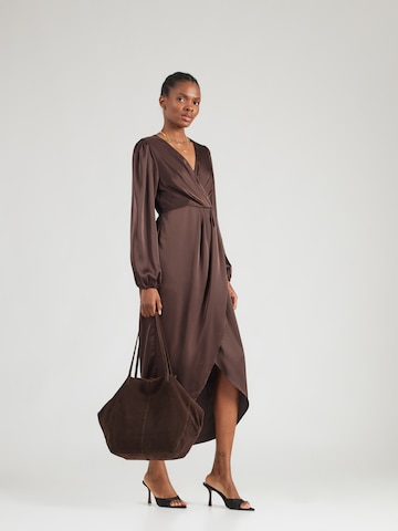VILA Kleid 'VIRAVENNA' in Braun