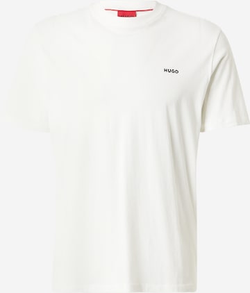 T-Shirt 'Dero222' HUGO en beige : devant