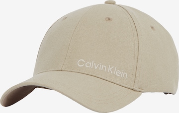 Calvin Klein Čiapka - Béžová: predná strana