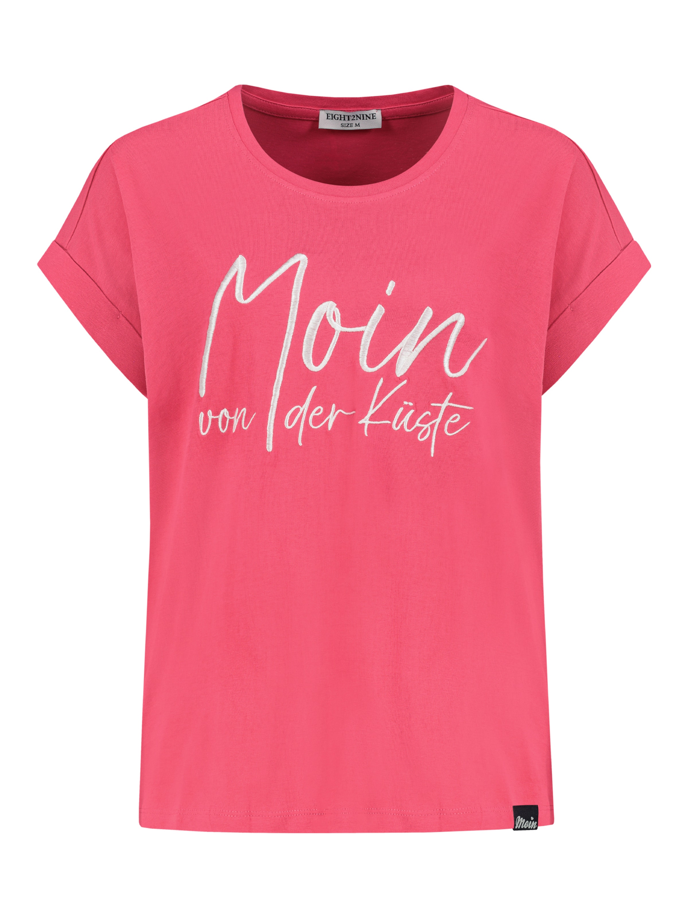 Eight2Nine Shirt 'Maritimer' in Pink: front
