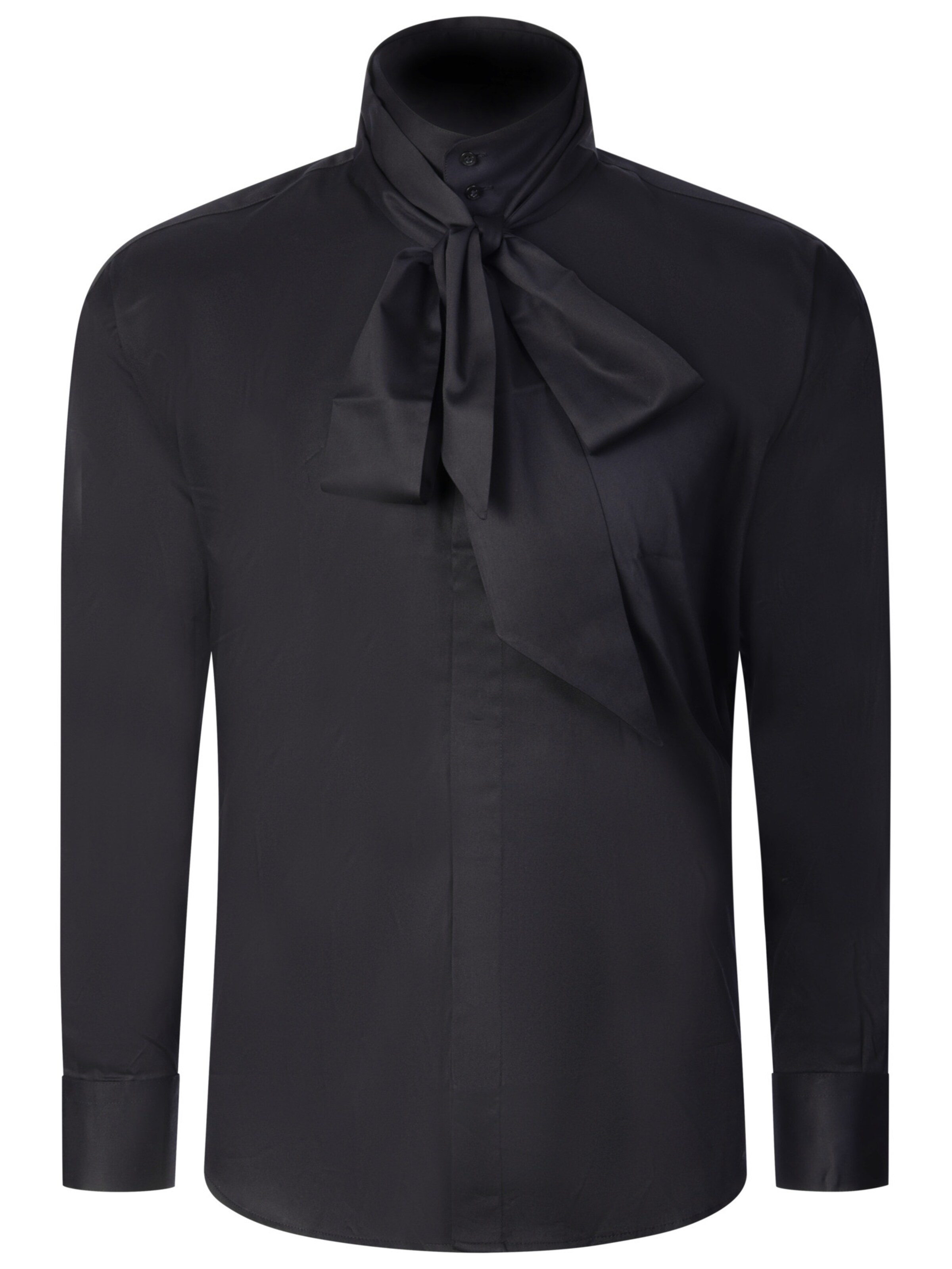 Karl Lagerfeld - Camisa en negro: frente