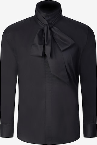 Karl Lagerfeld - Camisa en negro: frente
