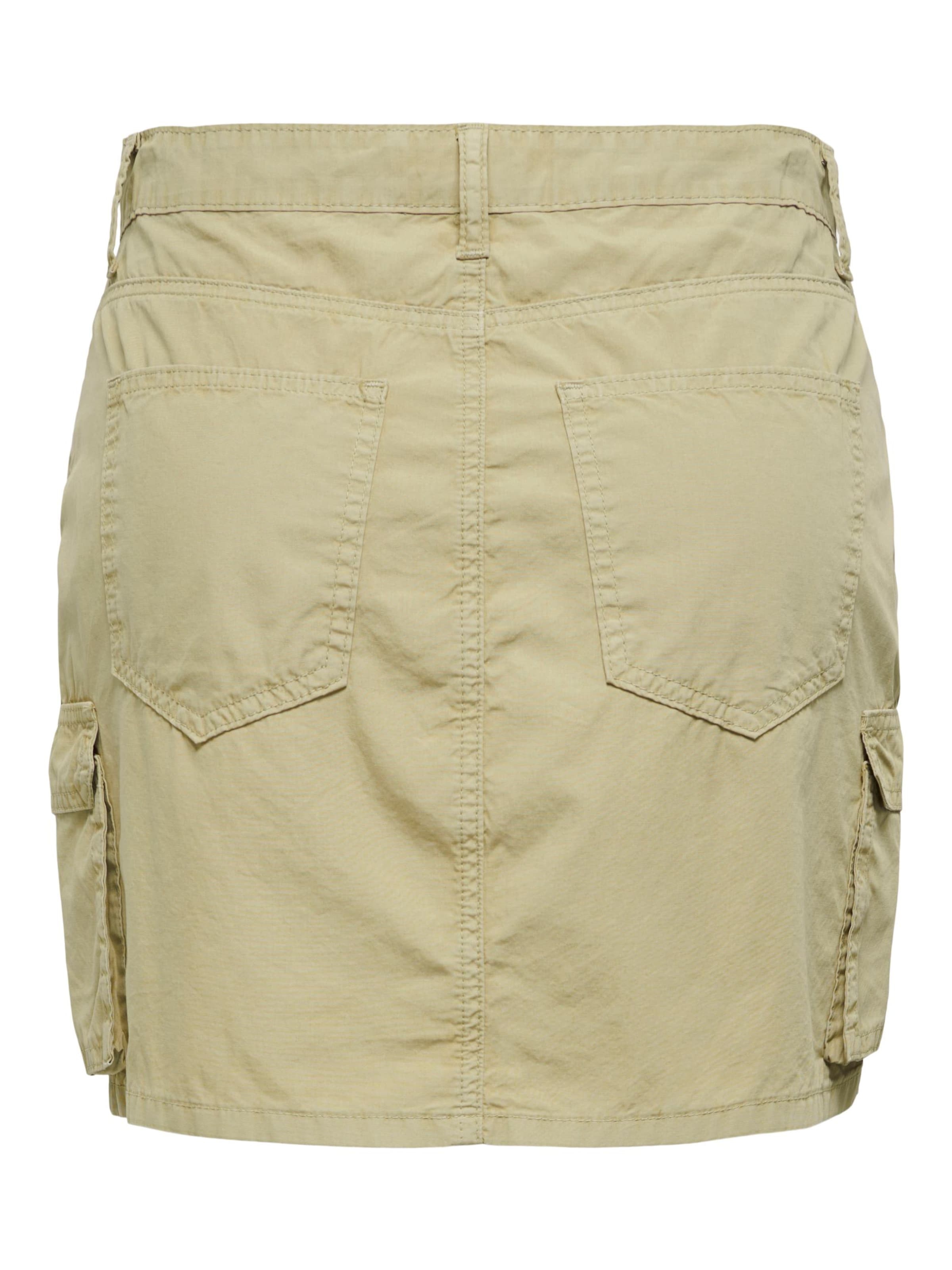 ONLY Spódnica 'NIKA' w kolorze beżowy