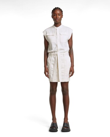 G-STAR Kleid in Weiß