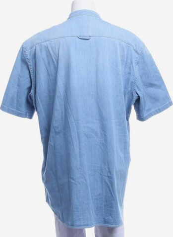 Dondup Button Up Shirt in XL in Blue