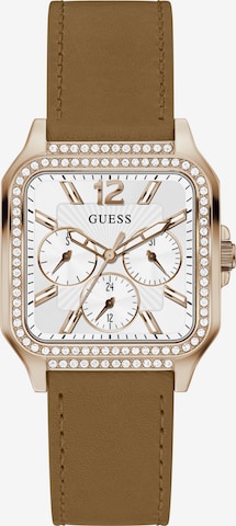 GUESS Analoog horloge ' DECO ' in Gemengde kleuren: voorkant