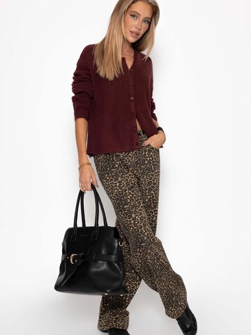 SASSYCLASSY Strickjacke‌‌‌‌‌‌‌‌ in Rot