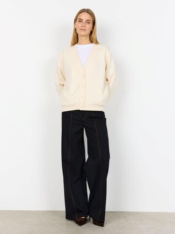 Soyaconcept Gebreid vest 'Soyaconcept Angelin 9 cream' in Beige: voorkant