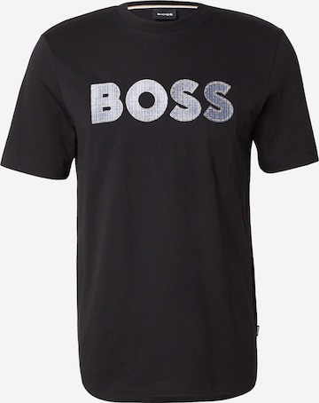 BOSS Футболка 'C-Thompson 89' в Черный: спереди