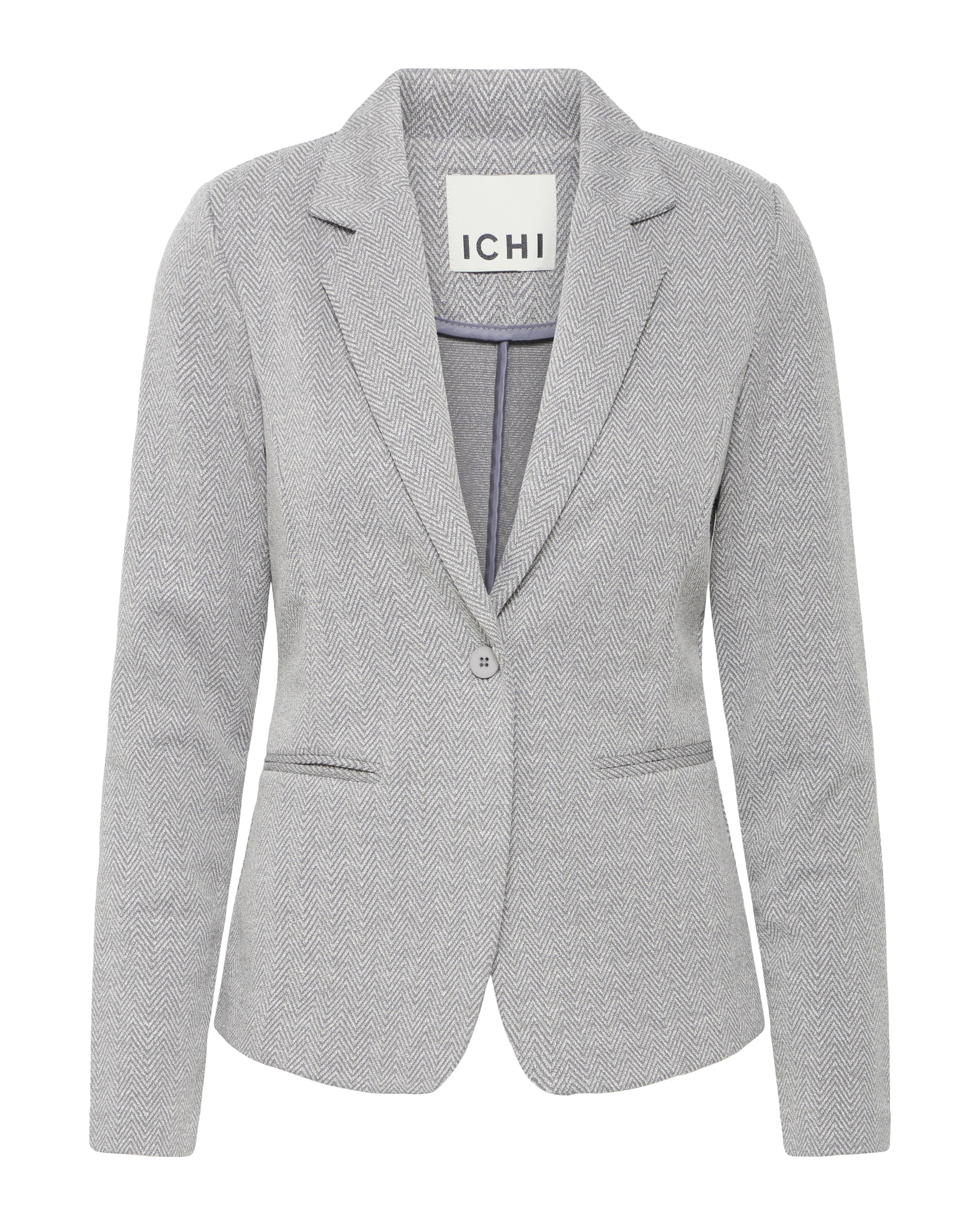 ICHI Blazers 'IHKate' in Grijs: voorkant