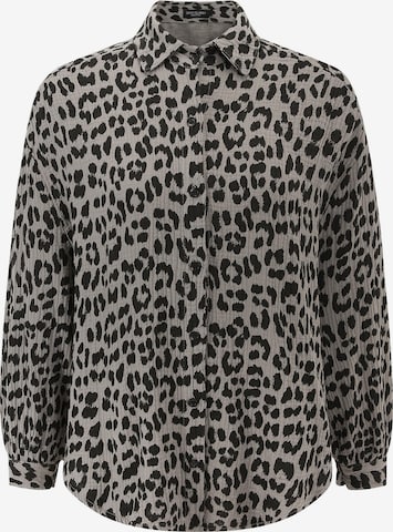 SASSYCLASSY Blus i grå: framsida