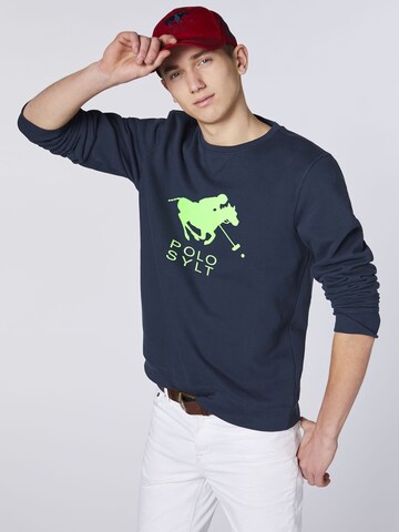 Polo Sylt Sweatshirt in Blau