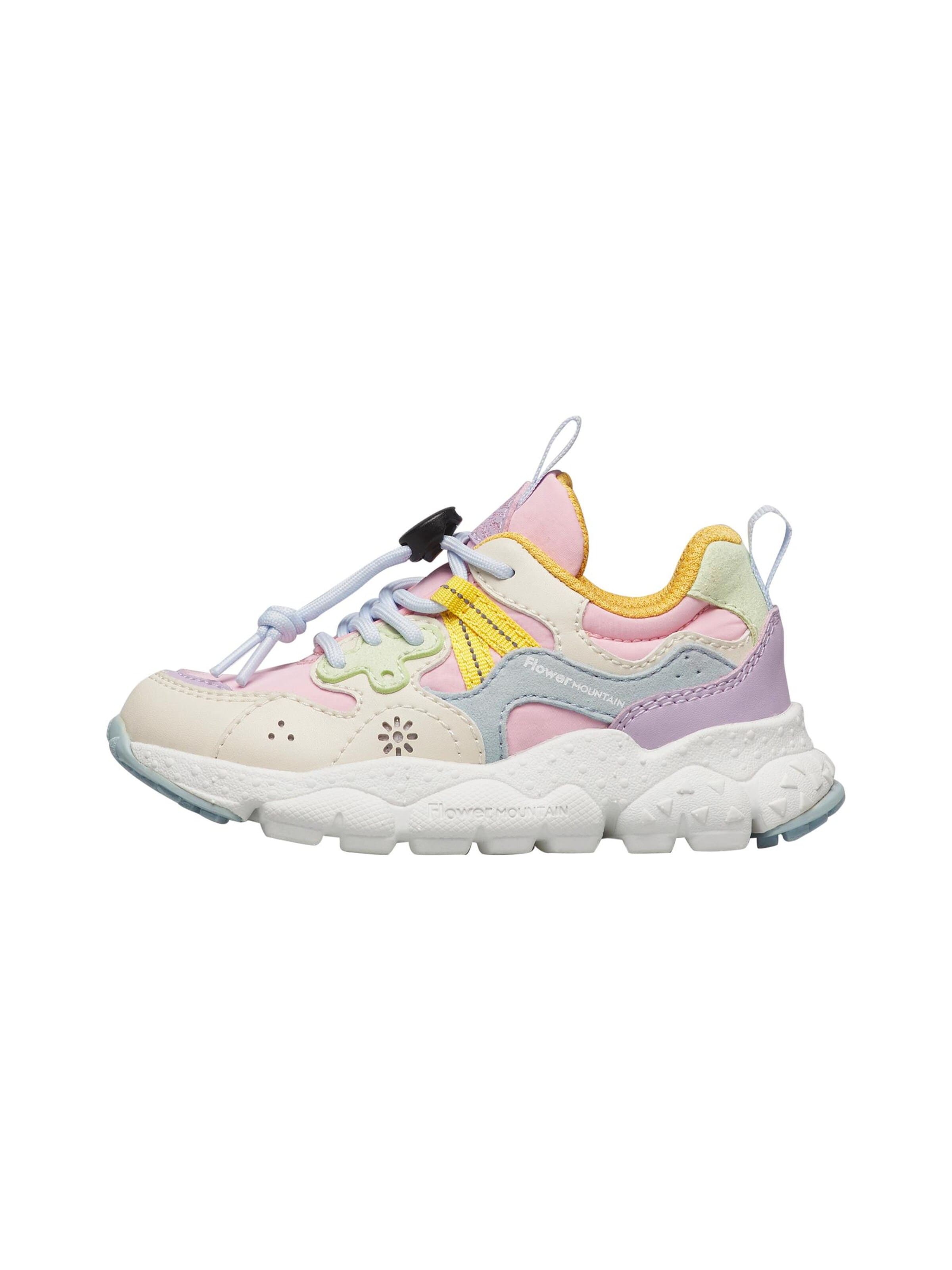 NATURINO Sneakers 'YAMANO 3 JUNIOR.' in Roze: voorkant