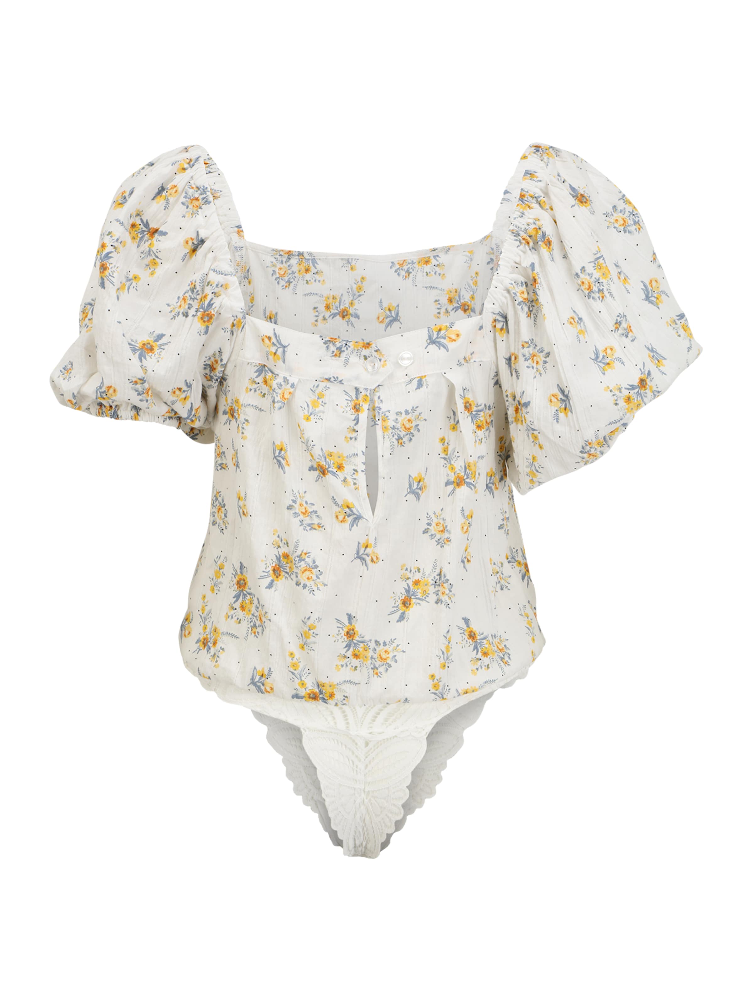 Free People Bodisärk 'ANGELA', värv valge