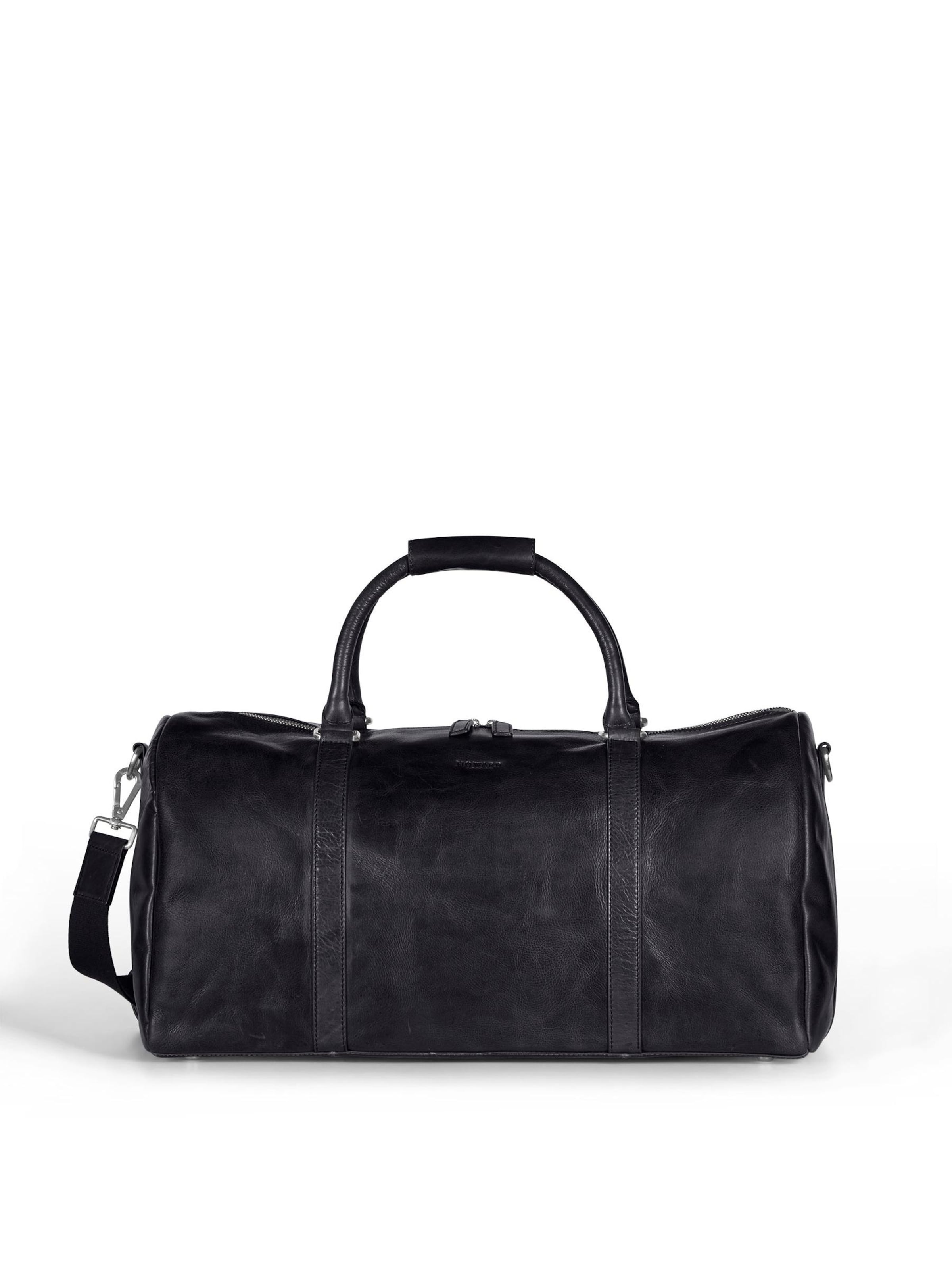 Howard London - Bolsa de fin de semana 'Weekend Bag Hunter Black' en negro: frente