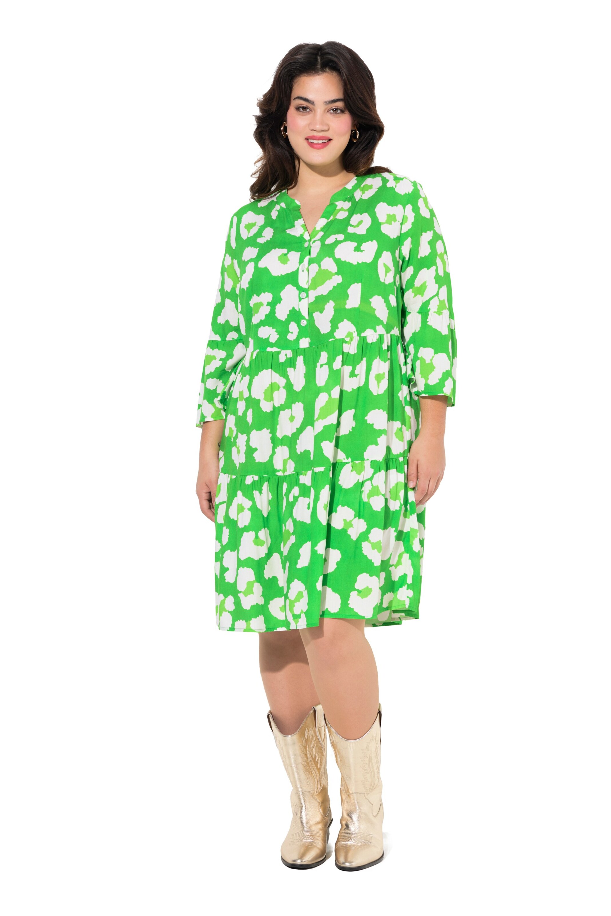 Angel of Style Shirt dress in Green: front