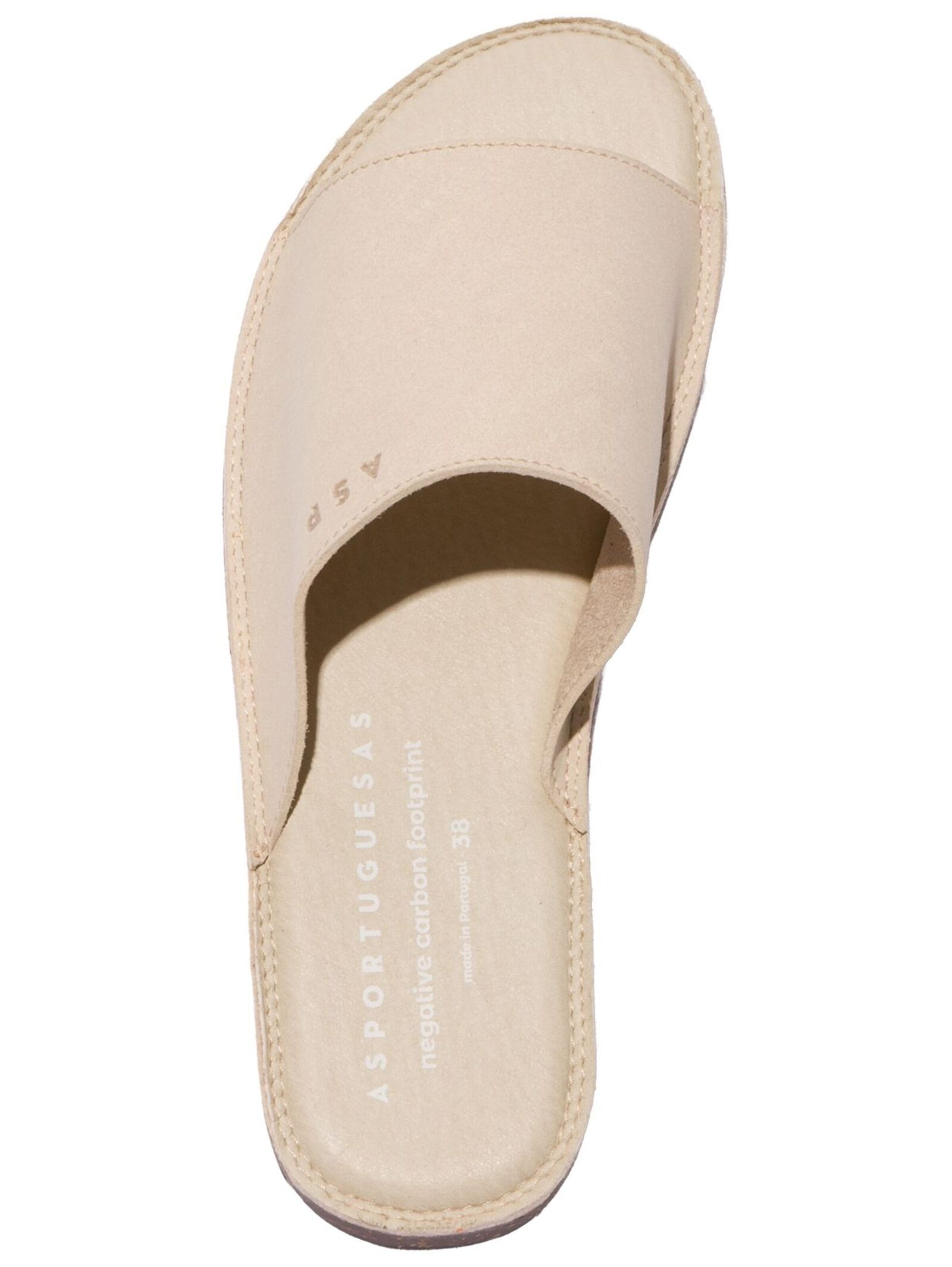 Mule Asportuguesas en beige