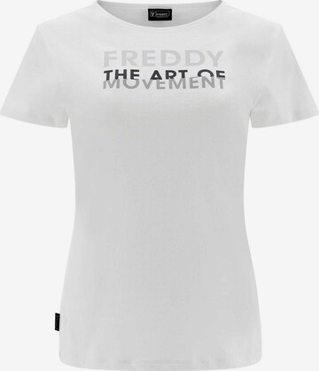 T-shirt Freddy en blanc : devant