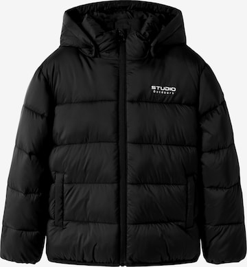 Veste mi-saison 'NKMMARBLE' NAME IT en noir : devant