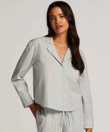 Hunkemöller Pajama Shirt in Grey: front