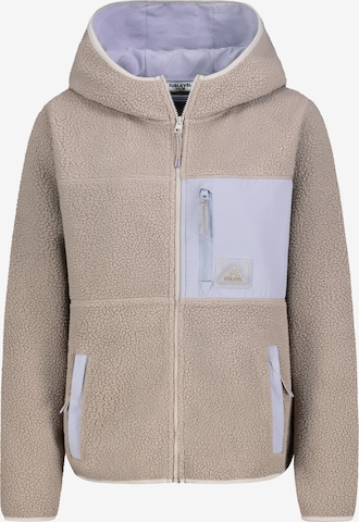 Sublevel Fleece jas in Grijs: voorkant