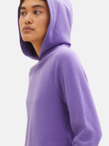 TOM TAILOR DENIM - Sweatshirt em roxo