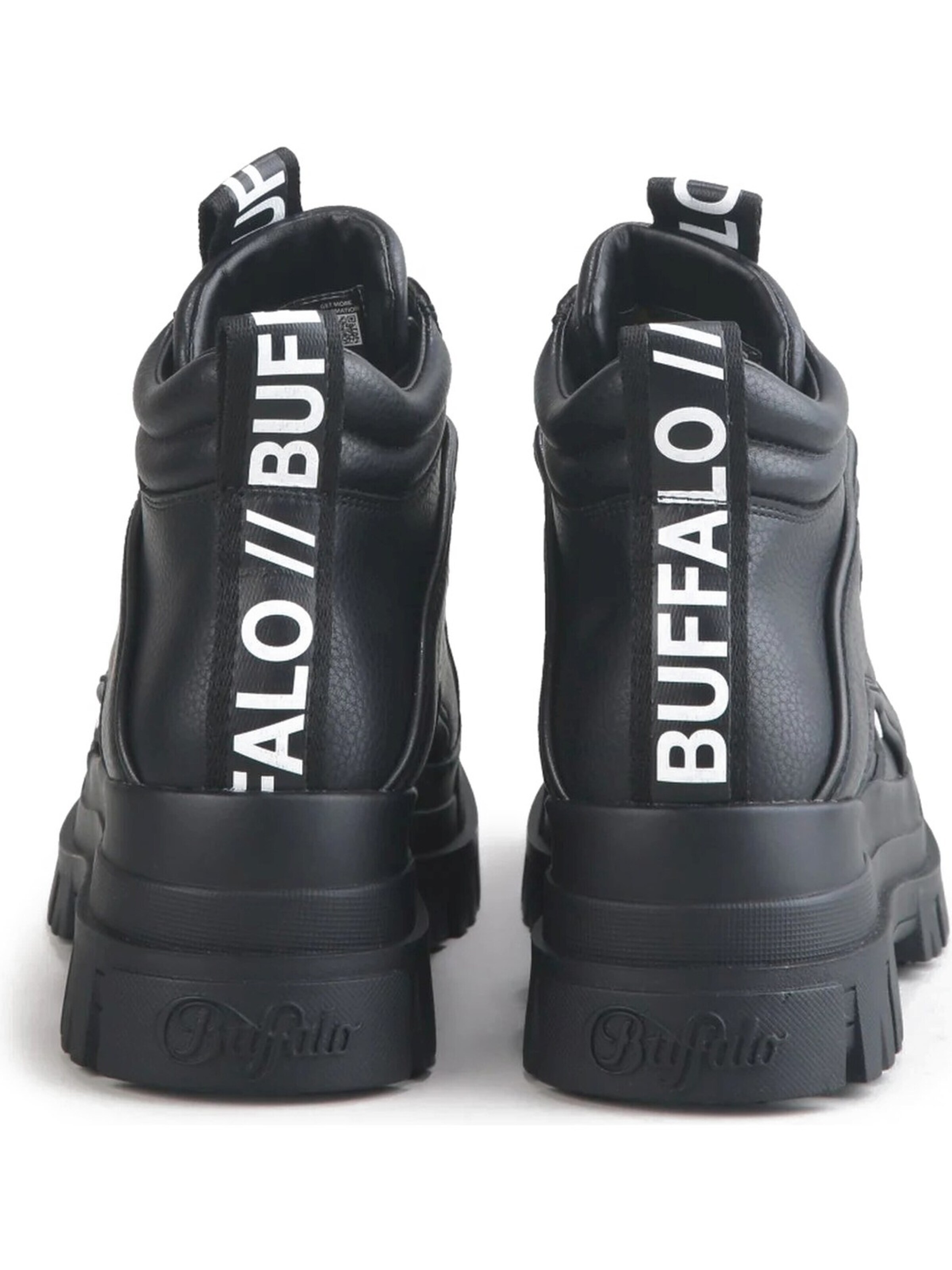BUFFALO Boots 'Aspha Nc Mid' in Black