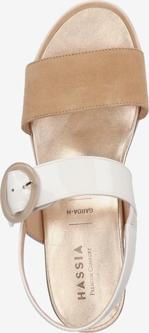 HASSIA Strap Sandals in White