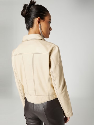 Bella x ABOUT YOU Between-Season Jacket 'Dakota' in Beige