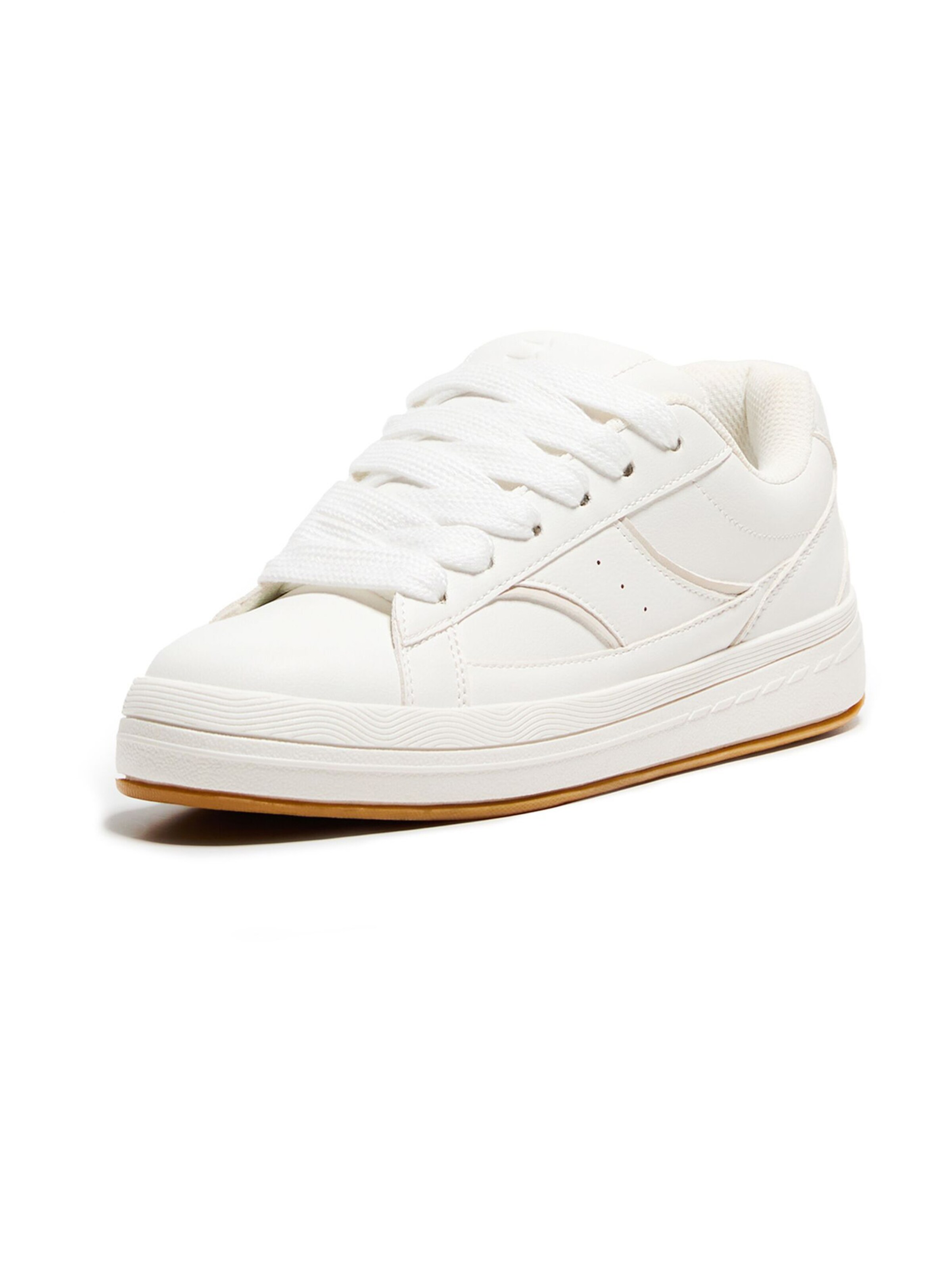 Bershka Sneakers laag in de kleur Wit, Productweergave