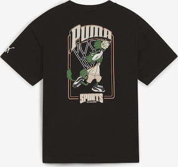 PUMA Shirt 'FOR THE FANBASE' in Schwarz