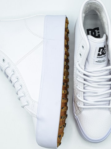 DC Shoes - Botas 'Manual Hi Wnt' en blanco