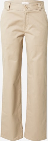 Regular Pantalon chino NLY by Nelly en beige : devant