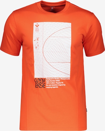 CONVERSE T-Shirt in Orange: predná strana