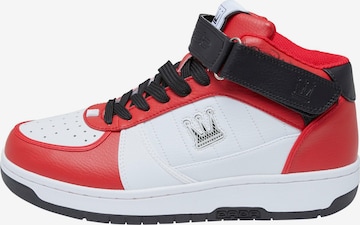 Baskets hautes Dada Supreme en blanc : devant