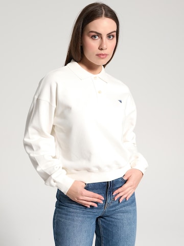 NOWIHT Sweatshirt 'Morwenna' i hvid