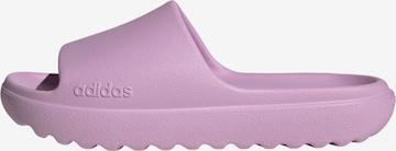 Scarpe da spiaggia / da bagno ' Lumia Adilette ' di ADIDAS SPORTSWEAR in lilla: frontale
