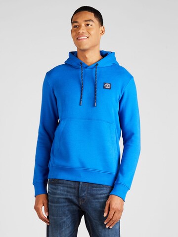 JACK & JONES Sweatshirt 'VIRTUAL' in Blau: Vorderseite
