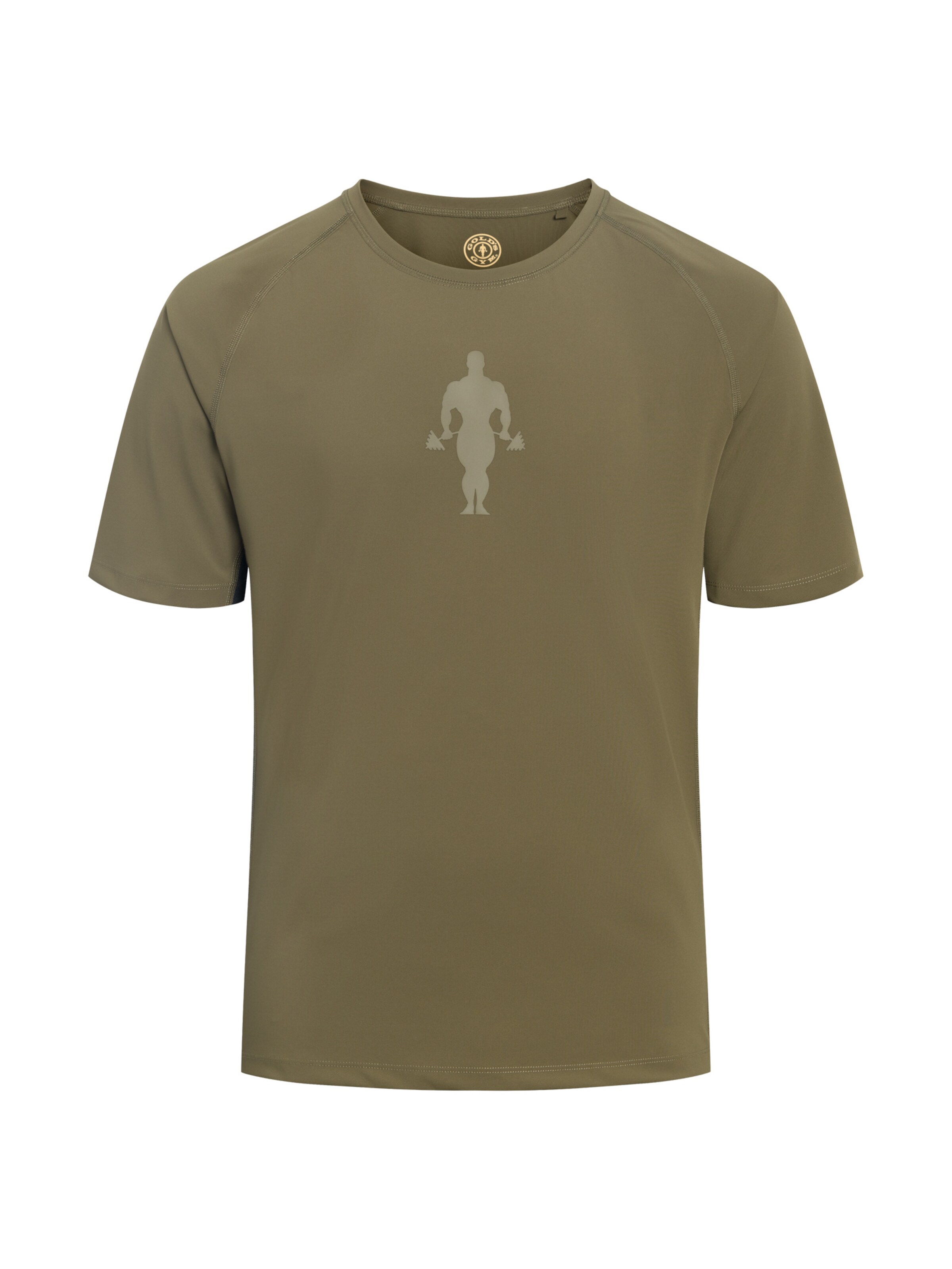 GOLD´S GYM APPAREL Bluser & t-shirts 'ROB' i grøn: forside