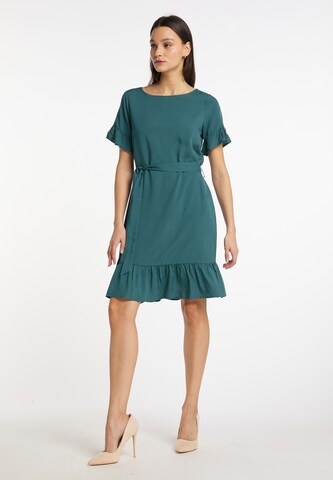 Usha Dress in Green